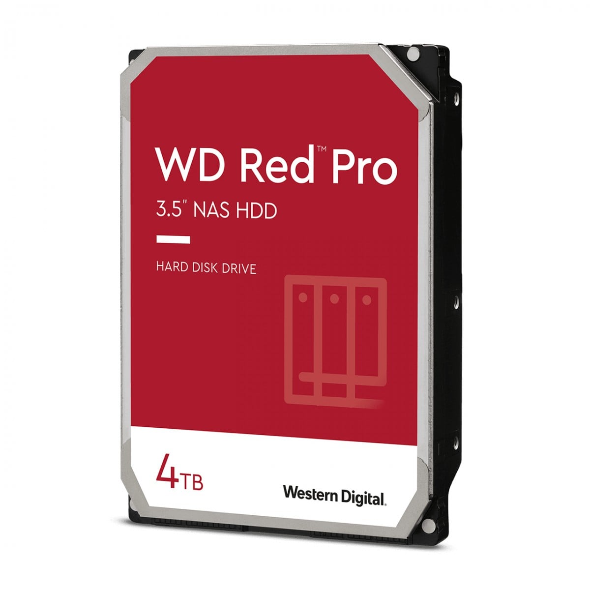 WD HDD 3.5" 4TB 256MB 7200RPM SATA RED PRO NAS
