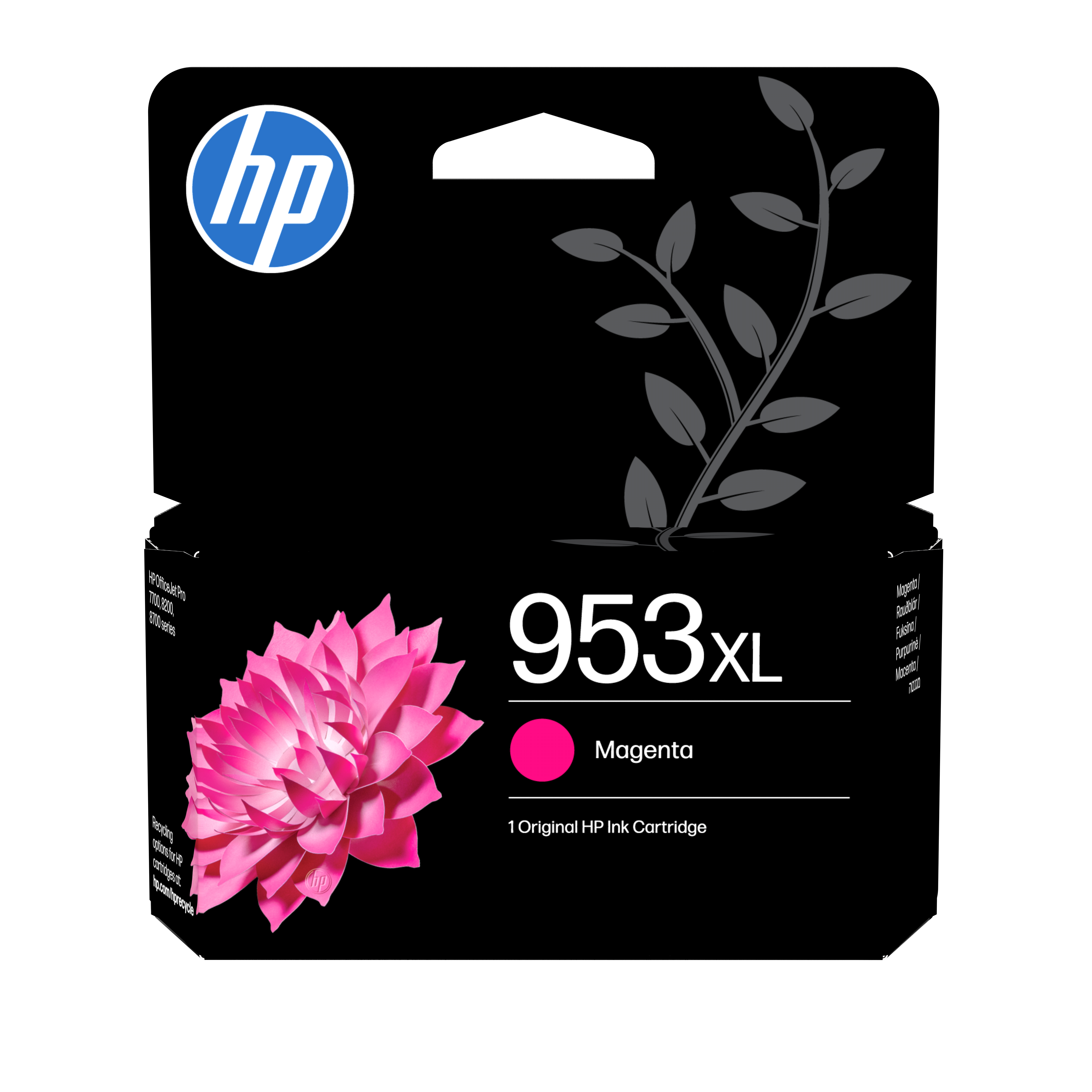 HP Tinteiro original 953XL Magenta de elevado rendimento