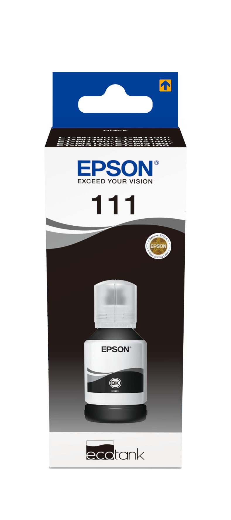 Epson Garrafa de tinta Preto Pigmentado EcoTank 111