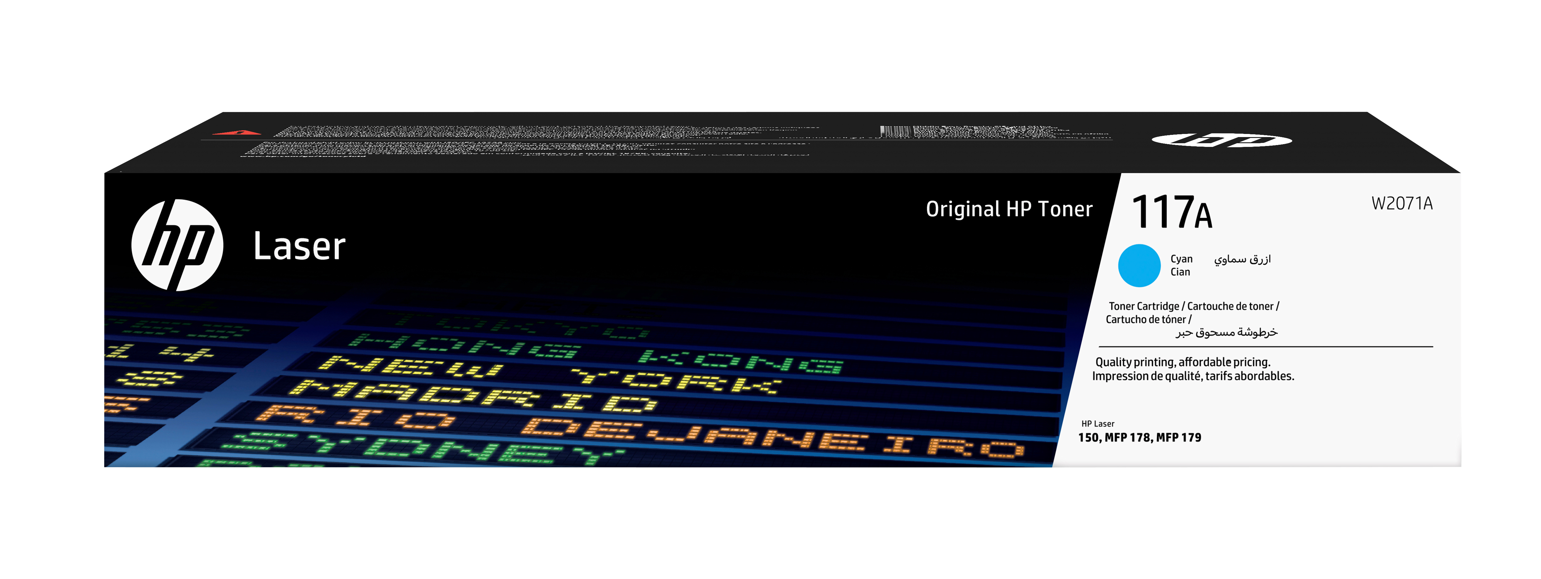 HP Toner Laser Original 117A Ciano