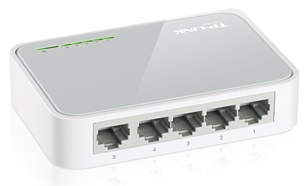 TP-LINK SWITCH DE MESA DE 5 PORTAS 10/100MBPS