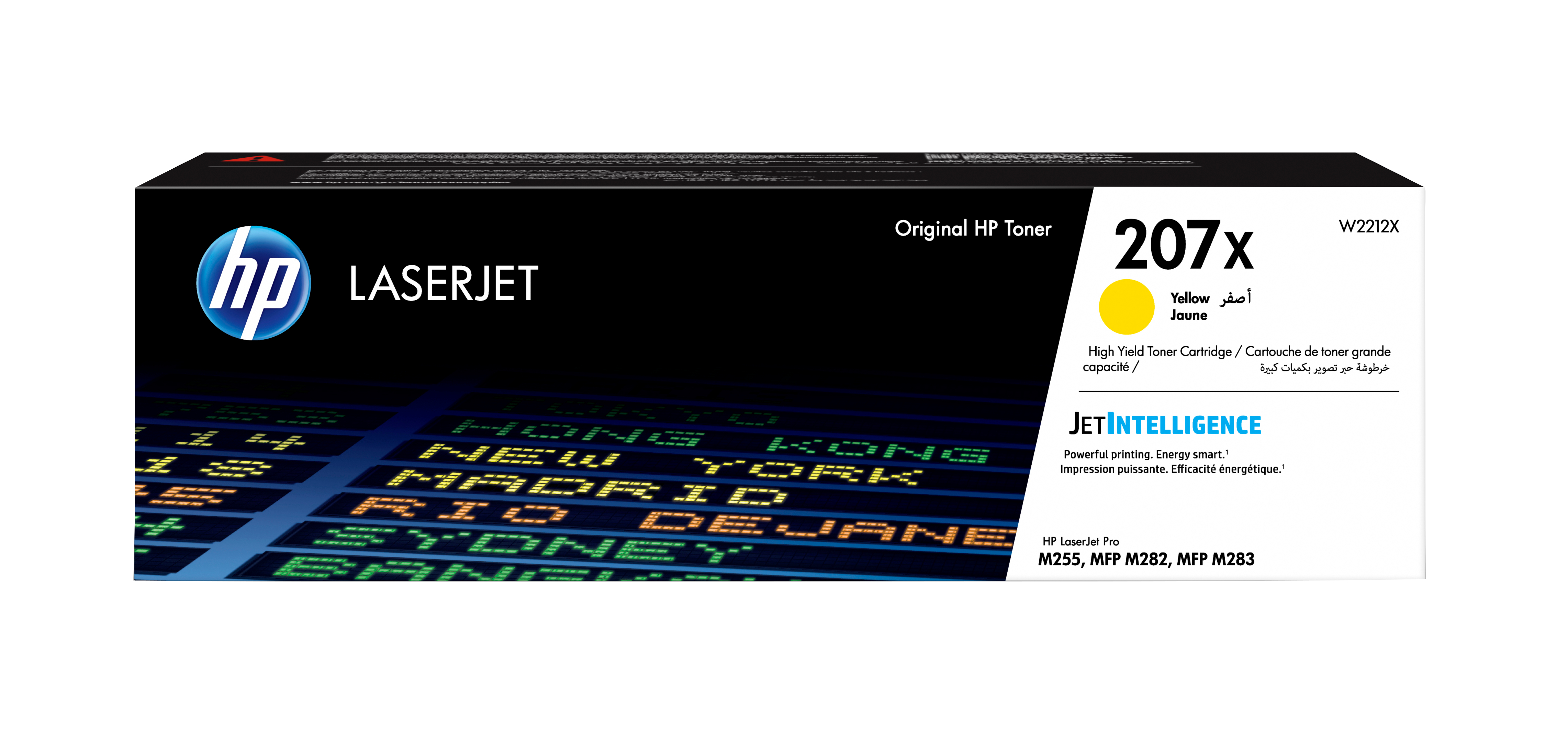 HP Toner LaserJet Original 207X Amarelo de elevado rendimento