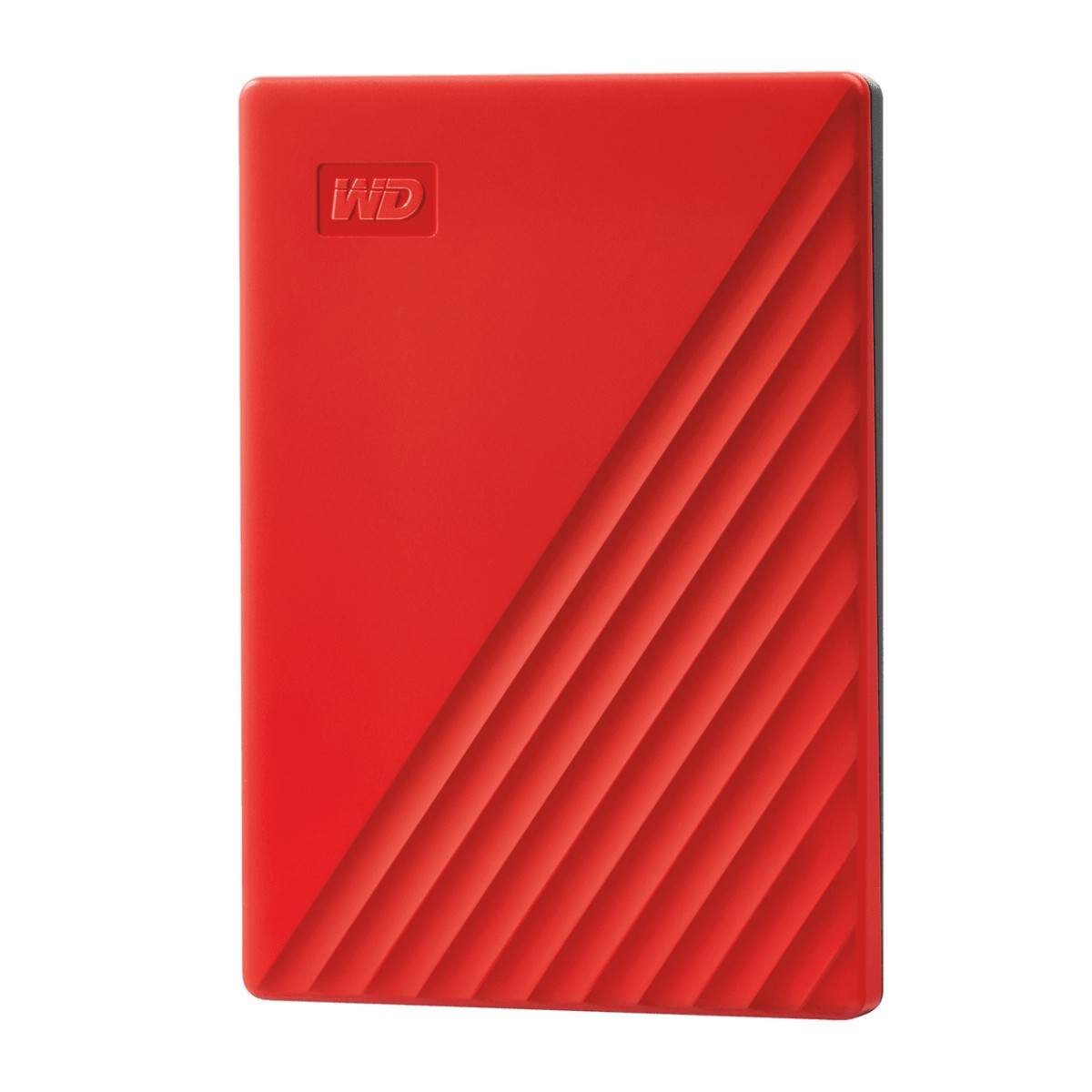 WD My Passport WDBYVG0020BRD - Disco rígido - encriptado - 2 TB - externa (portátil) - USB 3.2 Gen 1 - 256-bits AES - vermelho