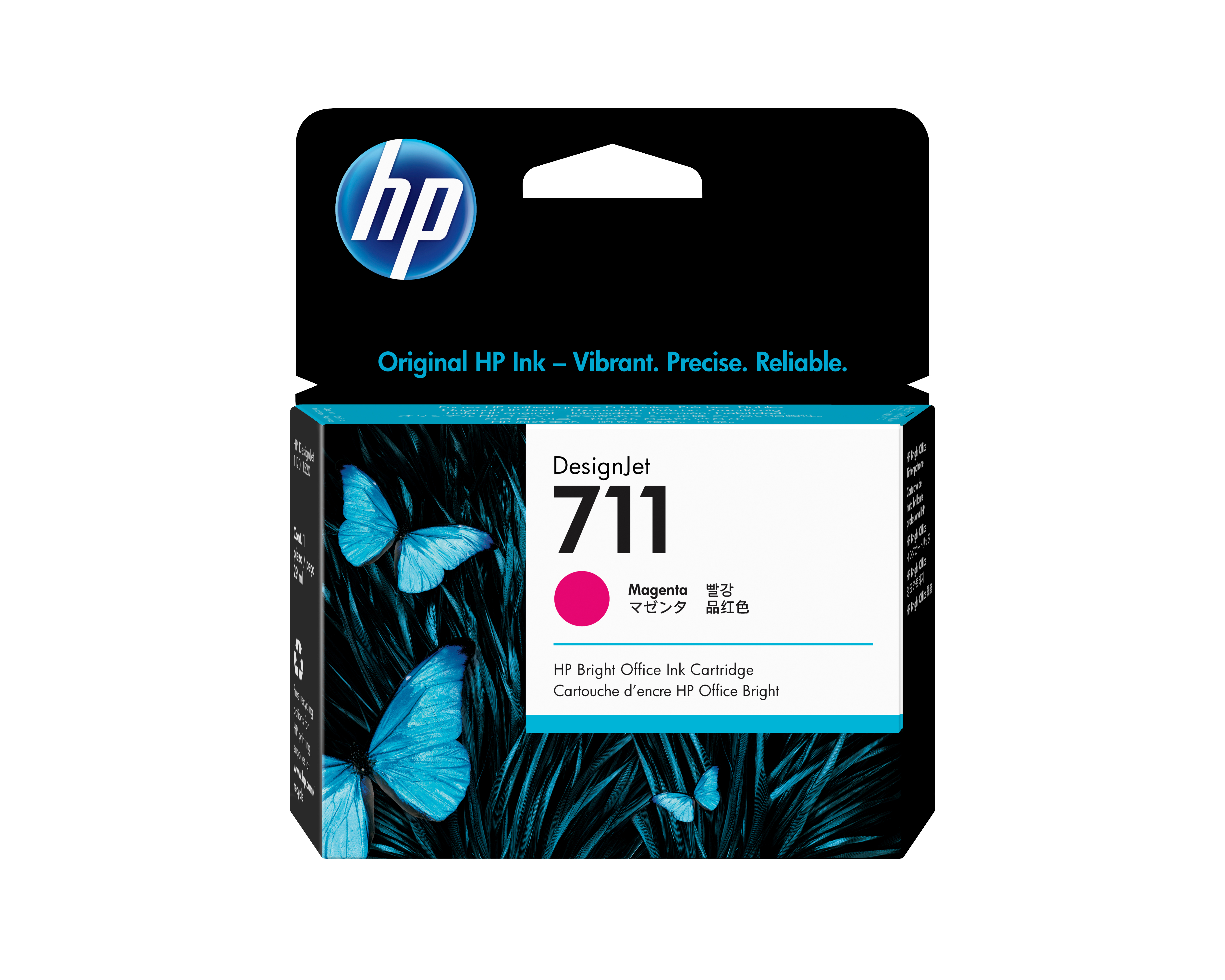 HP Tinteiro DesignJet 711 Magenta de 29 ml