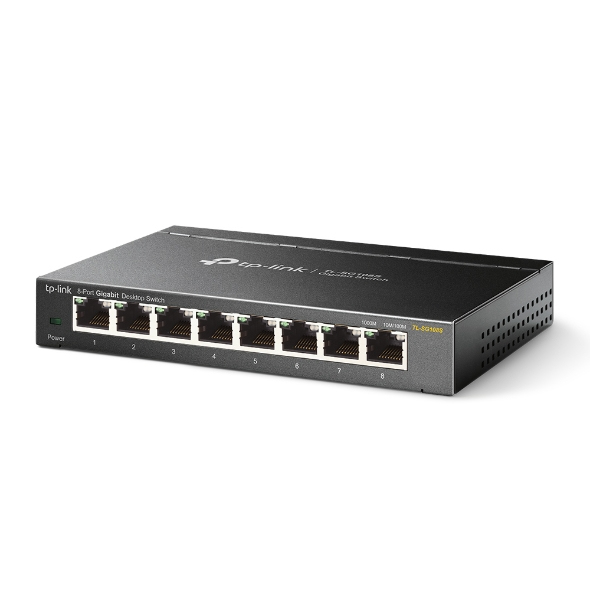 TP-LINK SWITCH DESKTOP 8PORT 10/100/1000MBPS