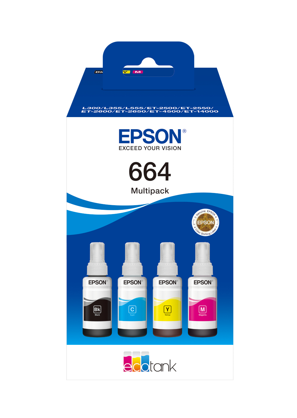 Epson Multipack de 4 cores EcoTank 664