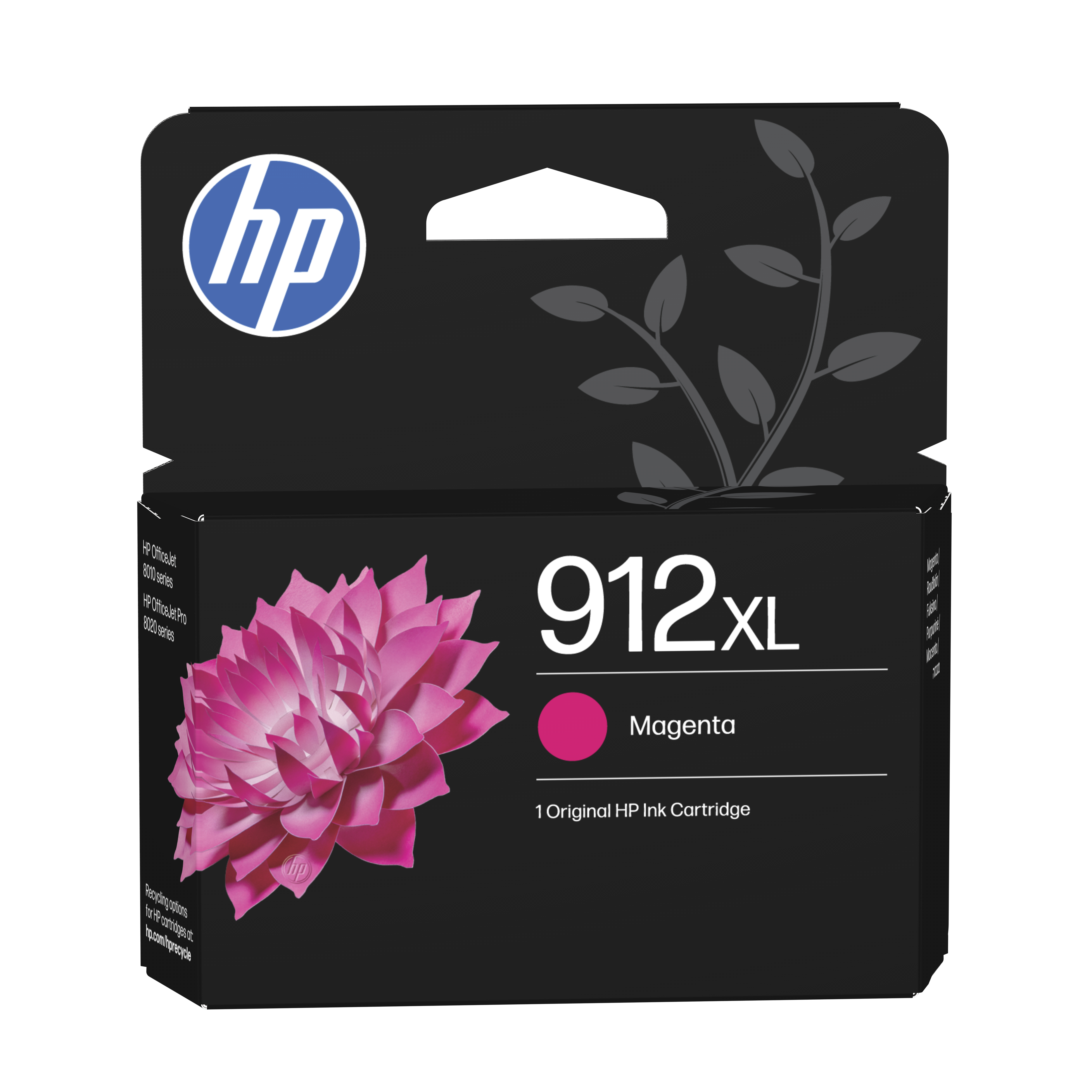 HP Tinteiro Original 912XL Magenta de elevado rendimento
