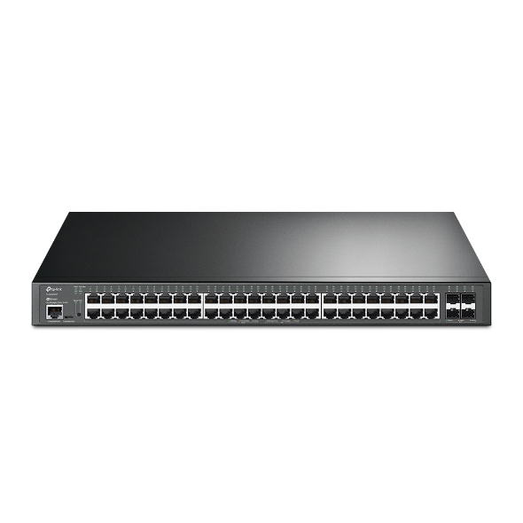 TP-LINK SWITCH 48PORT GIGABIT 4PORT 10GE SFP+ L2+ MANAGED WITH 48PORT POE