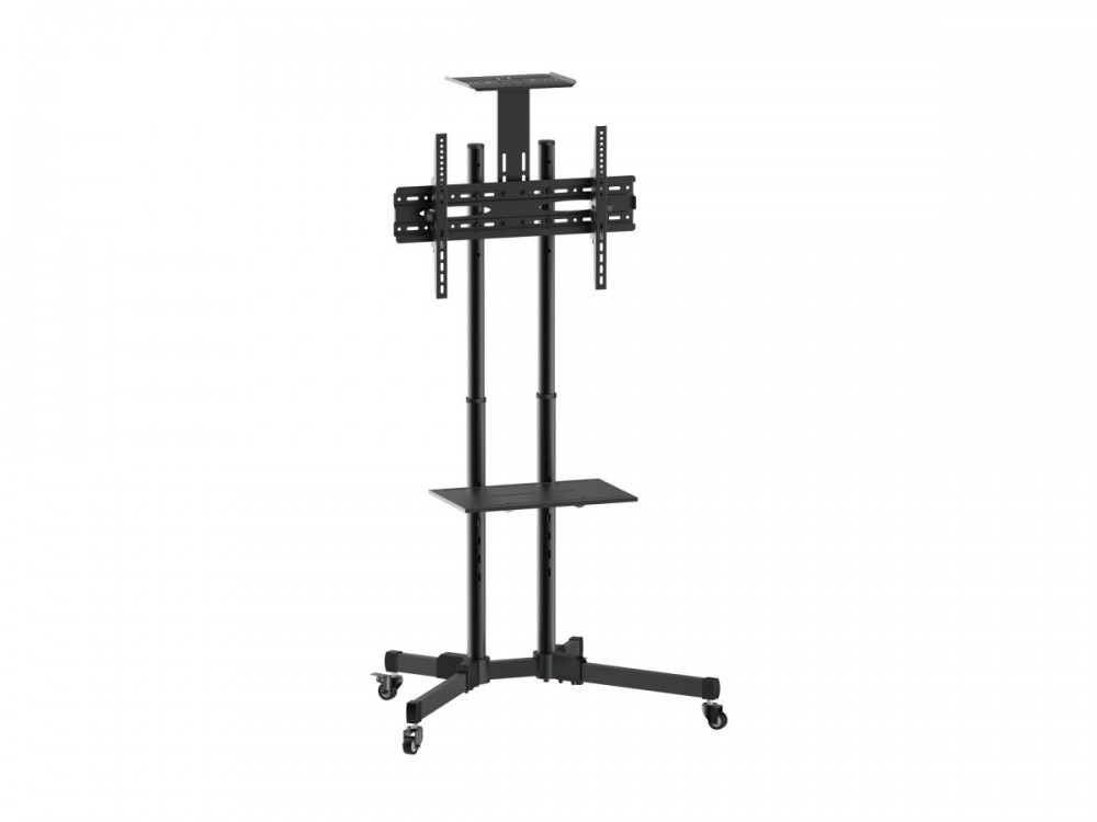 EQUIP ERGO SUPORTE CHÃO MOVEL LCD 37" 75" COM PRATELEIRA 650603