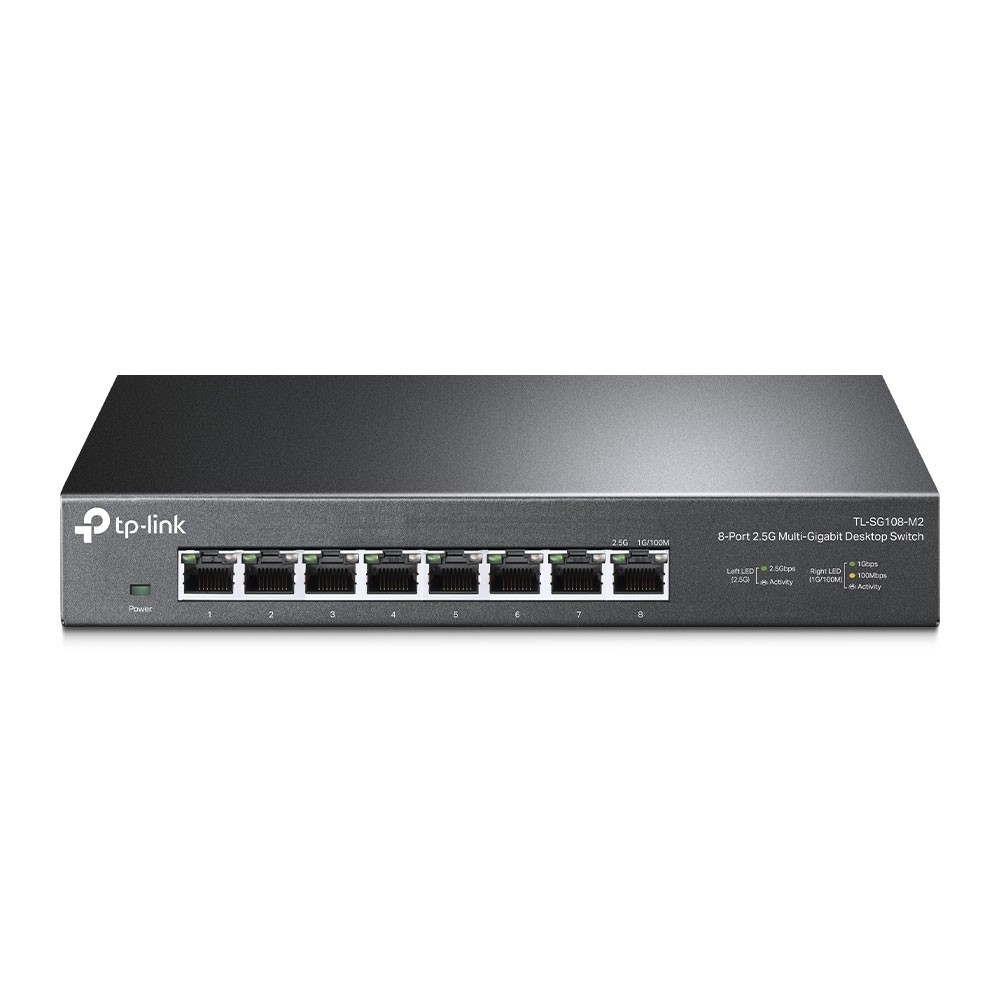 TP-LINK SWITCH 8PORT 2.5G DESKTOP TL-SG108-M2