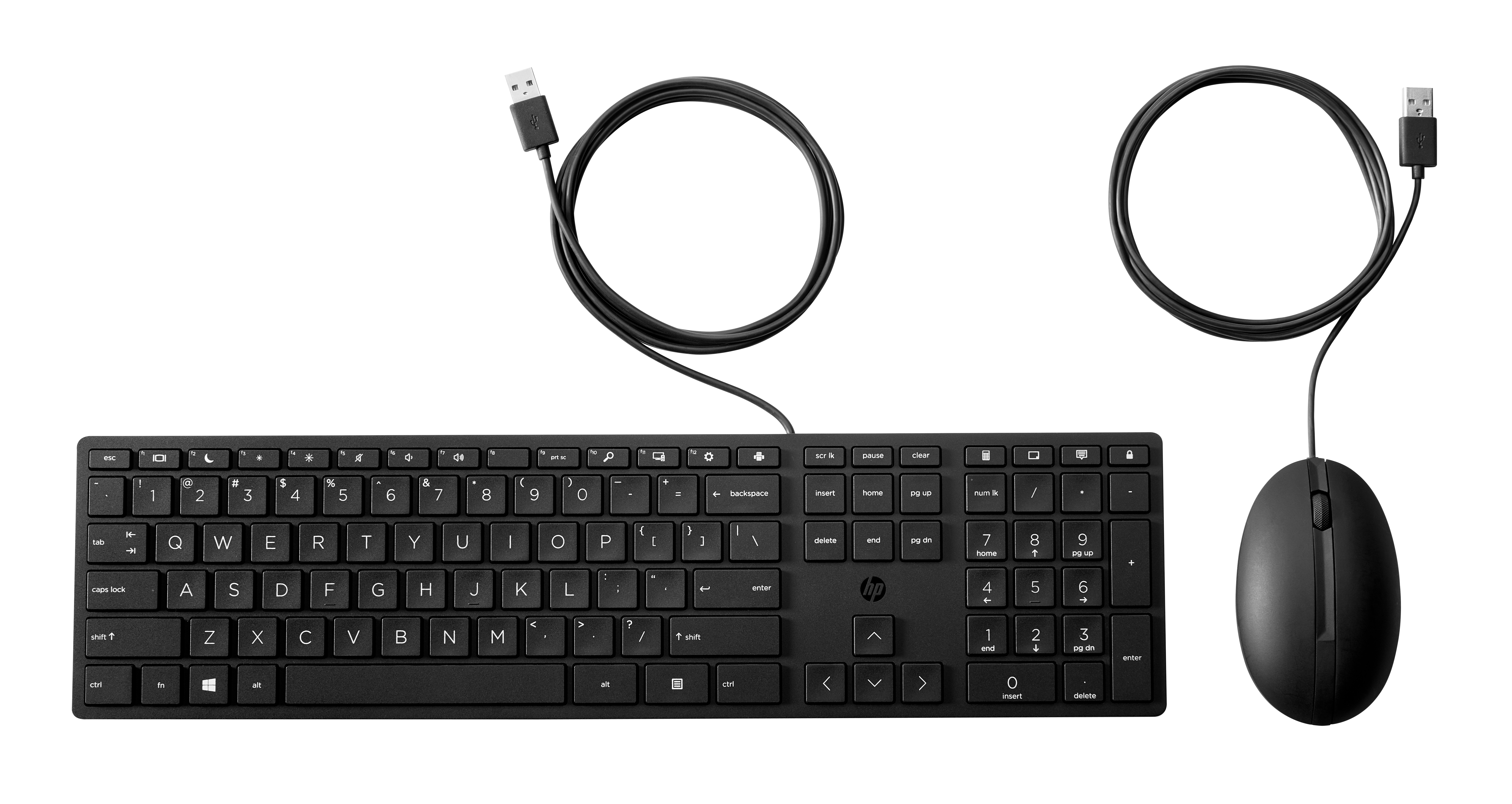 HP Teclado e Rato com fios com Desktop 320MK
