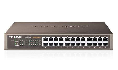 TP-LINK SWITCH 24PORT GIGABIT10/100/1000MBPS
