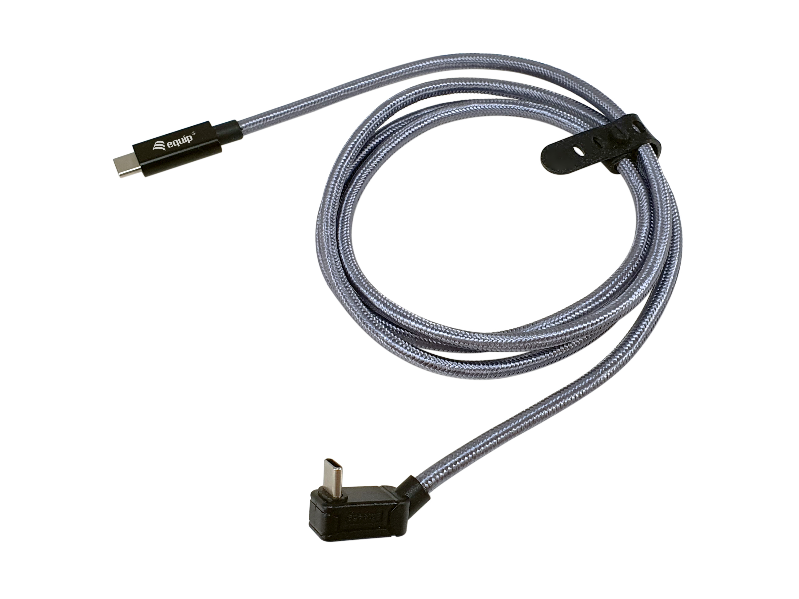 Equip 128423 Cabo de ficha USB 3.2 Gen 2x2 C para C U, 3,0 m, preto, M/M, PD240W, 4K/60Hz, 20Gbps