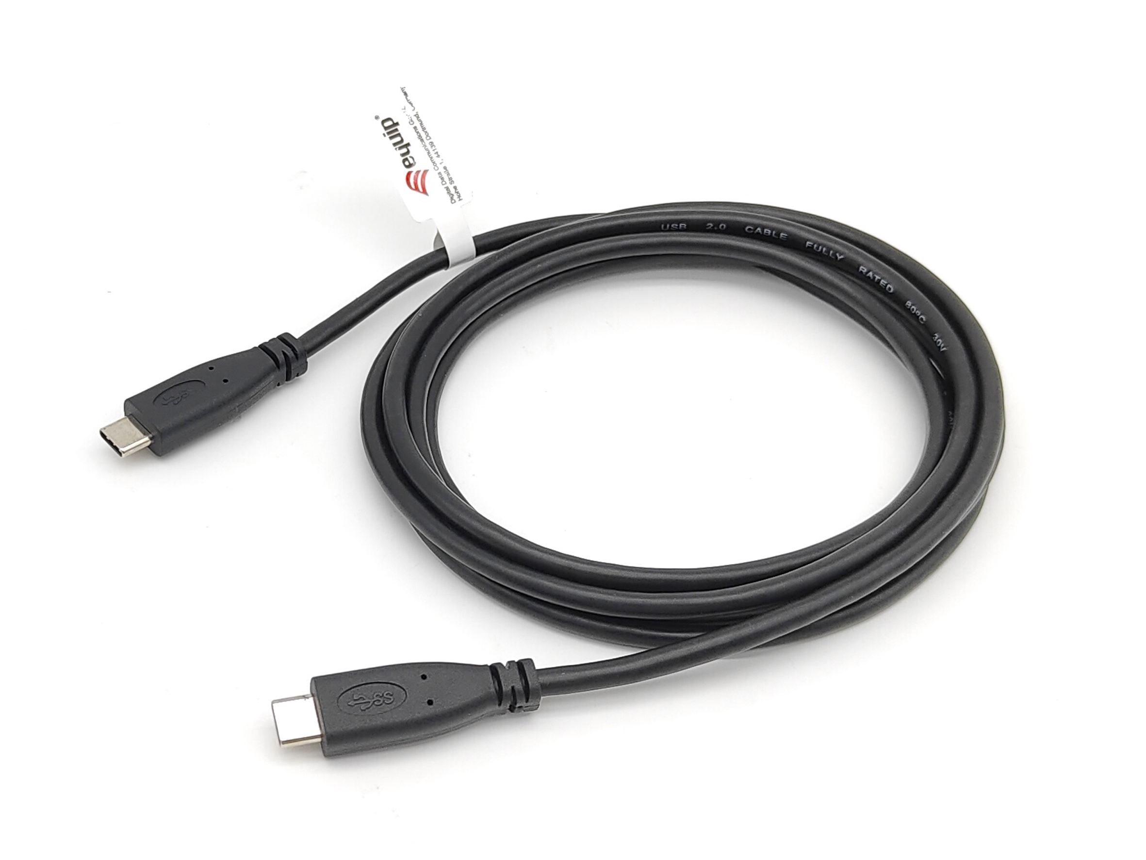 Equip Cabo USB 2.0 C para C, M/M, 2,0 m, PD 60W