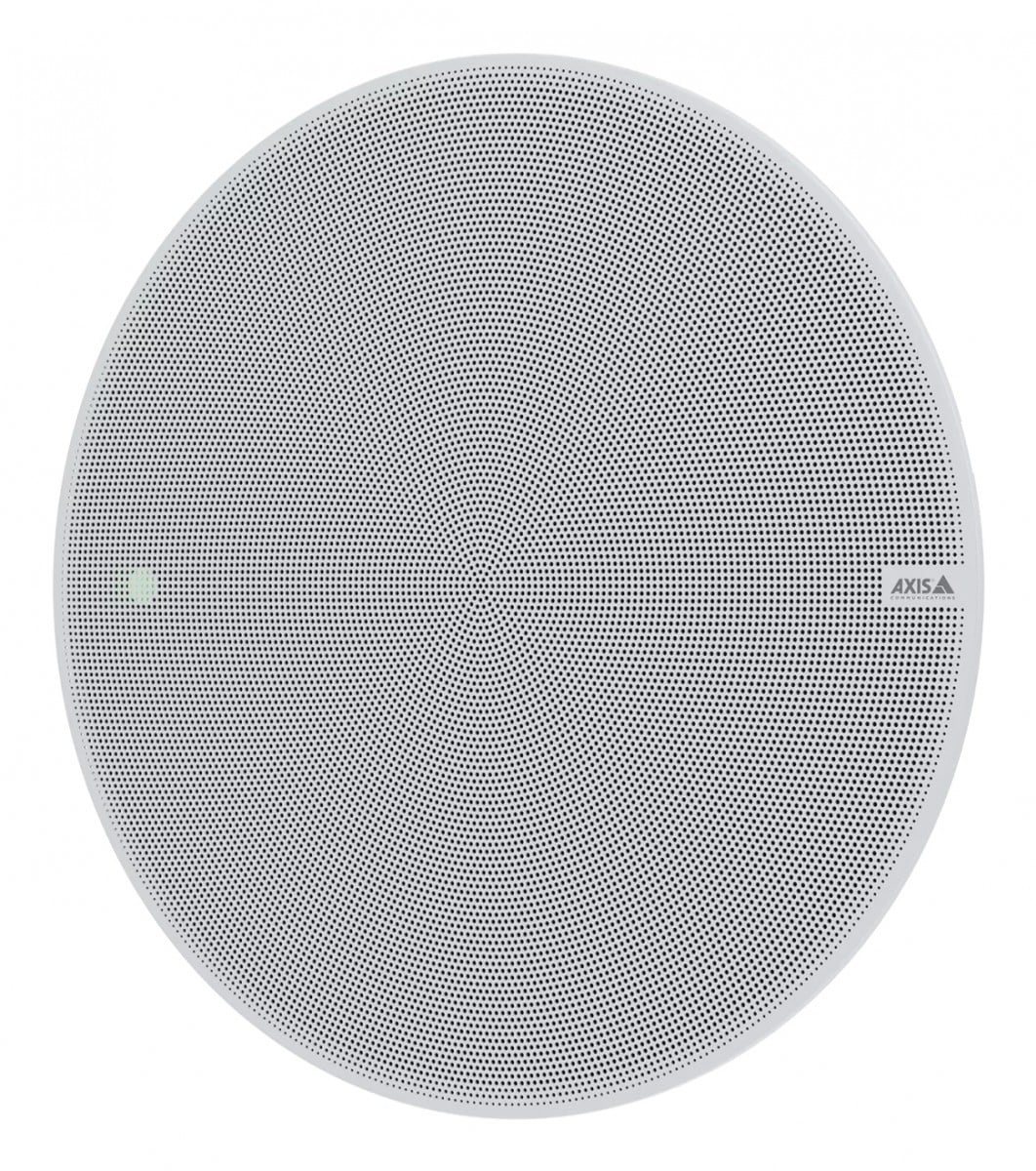 Axis C1210-E - Microfone IP - para sistema PA - Ethernet, Fast Ethernet, PoE - Controlado por aplicação - coaxial (cor da grade - RAL 9010)