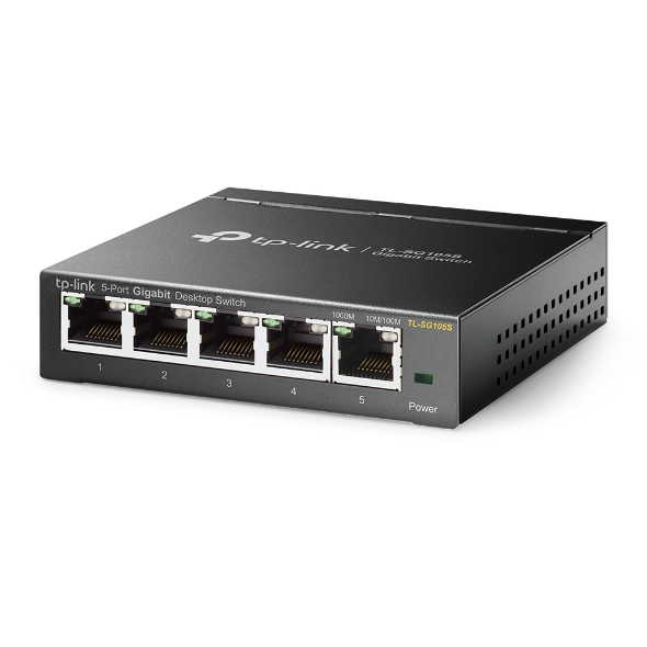 TP-LINK SWITCH DESKTOP 5PORT 10/100/1000MBPS