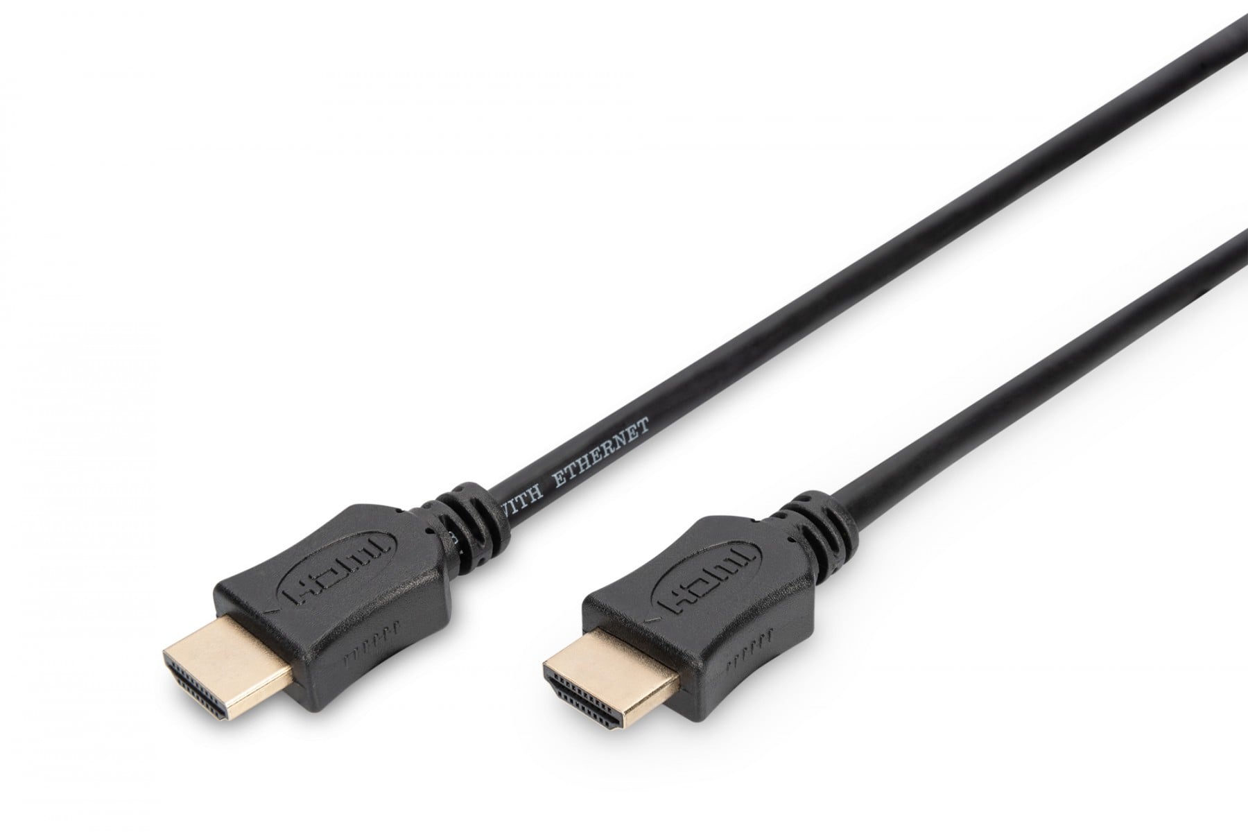 DIGITUS CABO HDMI A M/M HIGH SPEED FULL HD 60p GOLD 10MT PRETO