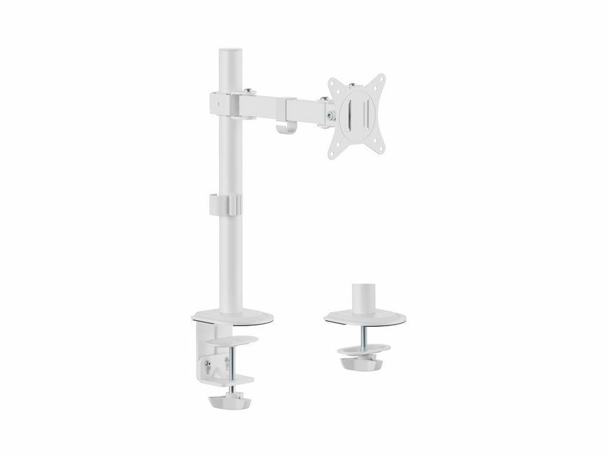 Equip Suporte de montagem de secretária para monitor articulado de 17“-32”, branco