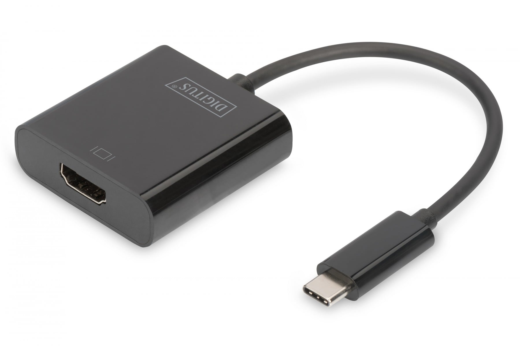DIGITUS USB TYPE-C TO HDMI ADAPTER 4K/30HZ BLACK