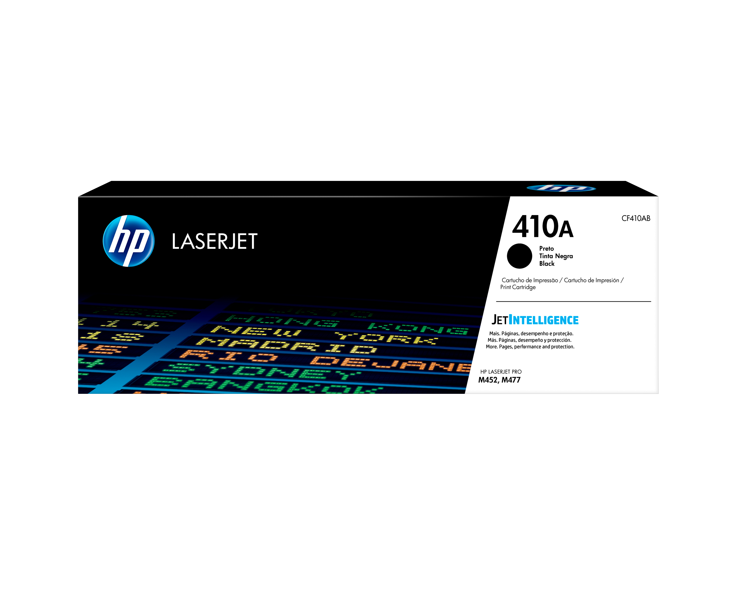 HP Toner LaserJet original 410A preto