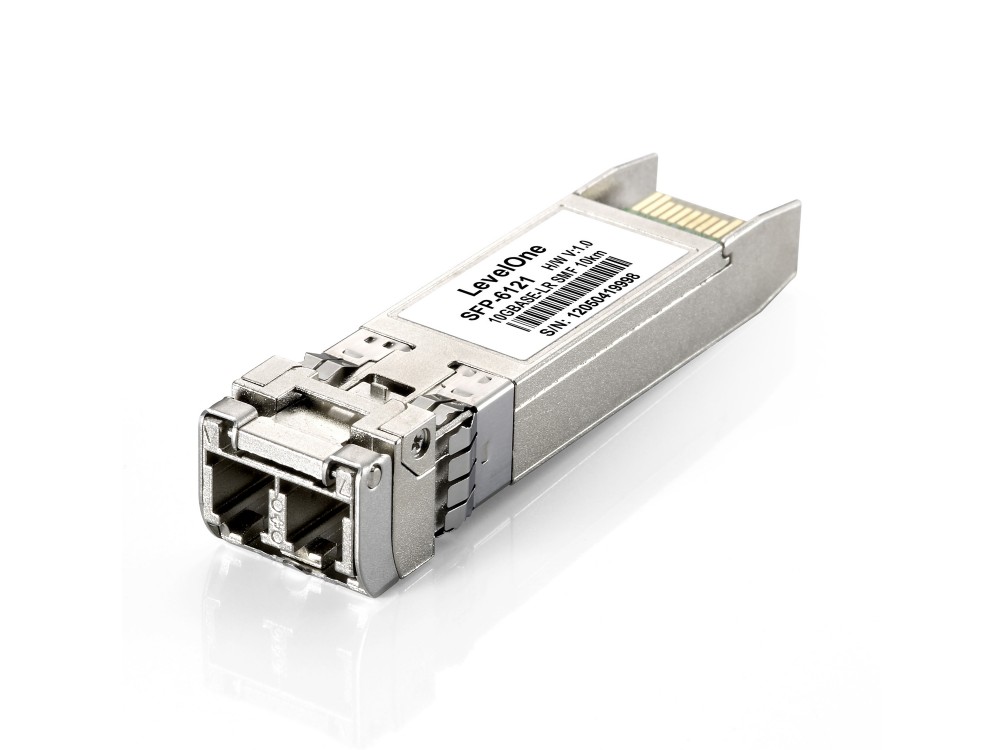 LEVELONE SFP+ TRANCEIVER MODULE SINGLEMODE 10G DUPLEX LC 10KM