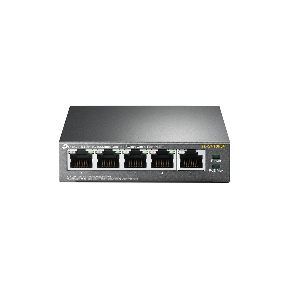 TP-LINK 5PORT 10/100MBPS POE TL-SF1005P