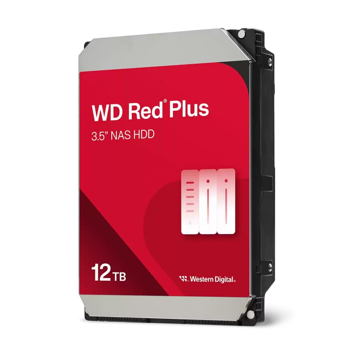WD HDD 3.5" 12TB SATA 512MB 7200RPM RED PLUS NAS
