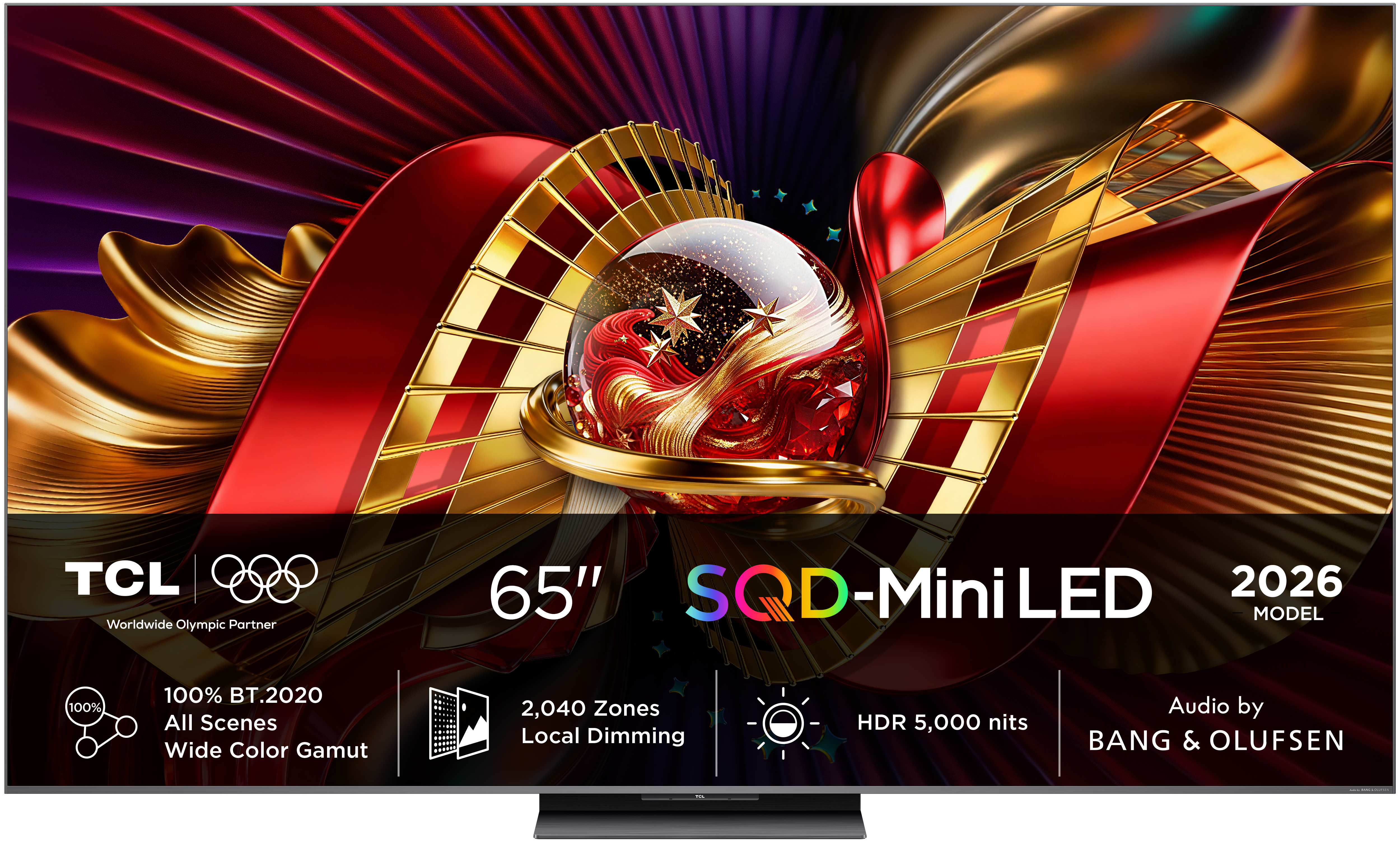 TCL C8L Televisão Smart TV Series 65C8L (2026) 65"/165,1cm SQD-Mini LED 4K UHD Google TV