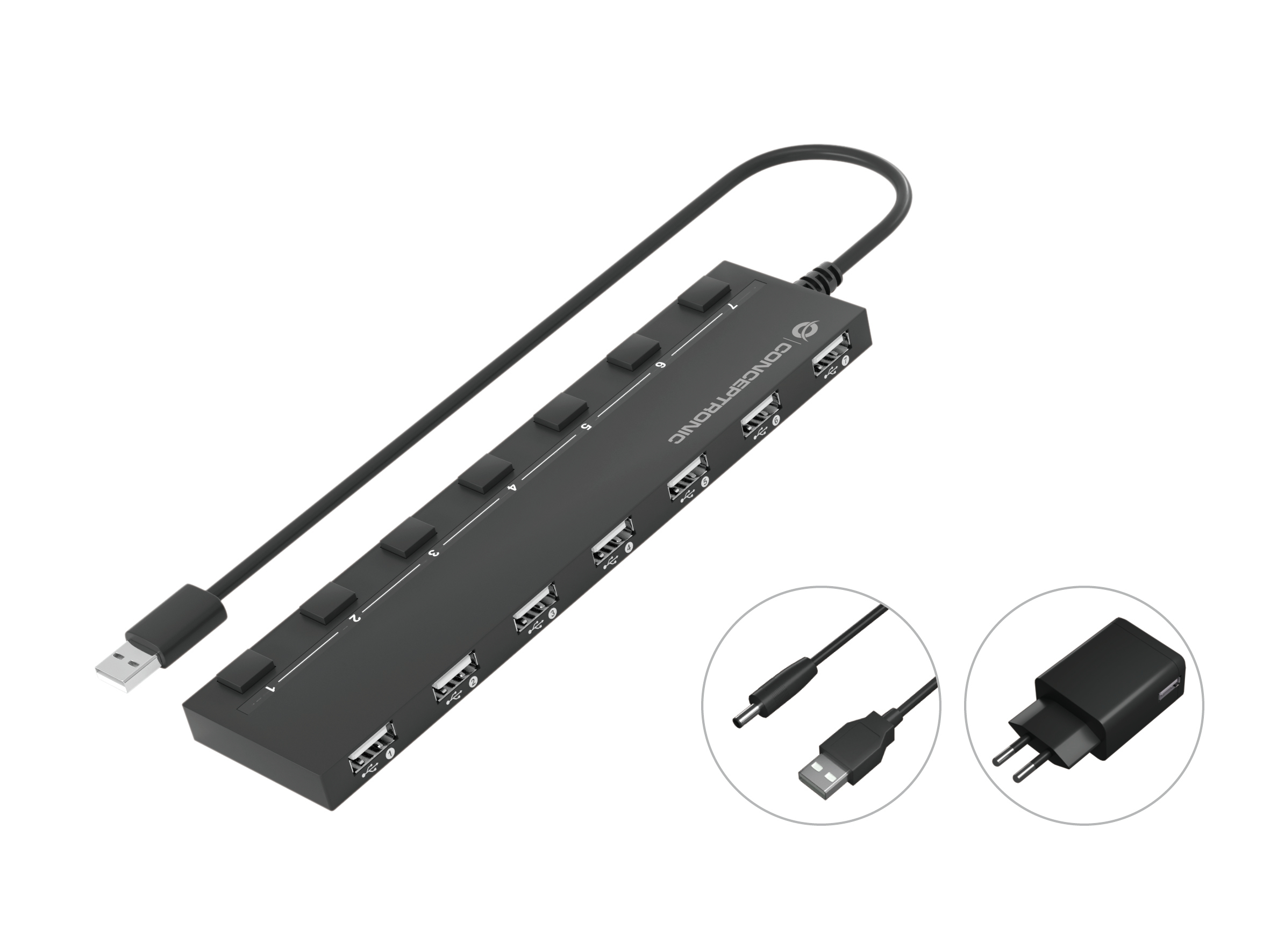 Conceptronic HUBBIES08BP