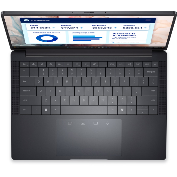 Dell Pro 13 Premium PA13250 Ultra 5 236V 16GB 512GB Intel Arc 13" FHD+ W11Pro Copilot+ PC com Leitor Biométrico — miniatura 4
