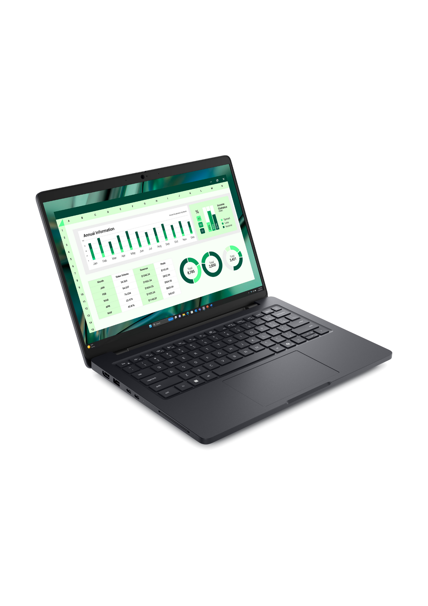 Dell Pro Max 14 MC14250 Ultra 7 265H vPro 32GB 1TB Intel Arc 14"  FHD+ W11Pro — miniatura 2