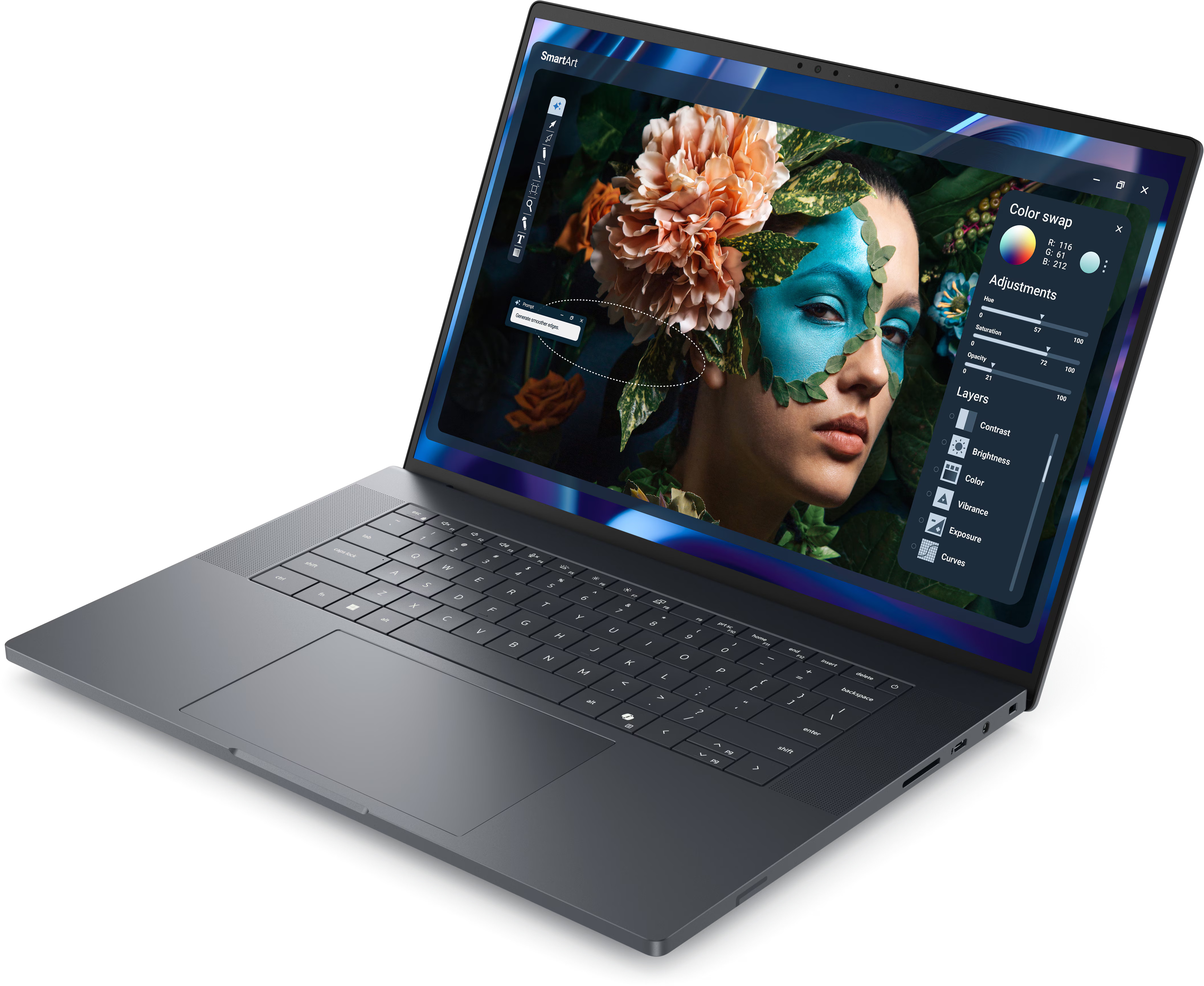 Novo Dell Pro Precision 7 16 Ultra X7 368H vPro 64GB 512GB Intel Arc B390 Pro 16" FHD+ W11Pro Copilot+ PC — miniatura 4